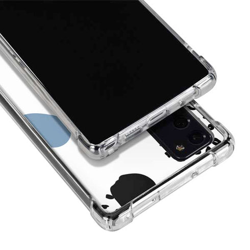 Patterned Dots Galaxy Note20 5G Clear Case