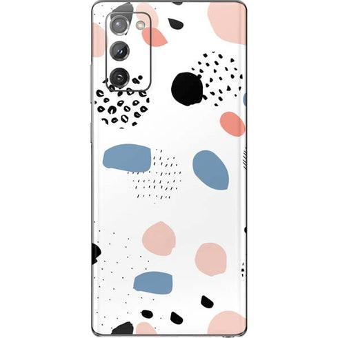 Patterned Dots Galaxy Note20 5G Skin