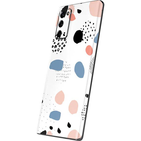 Patterned Dots Galaxy Note20 5G Skin