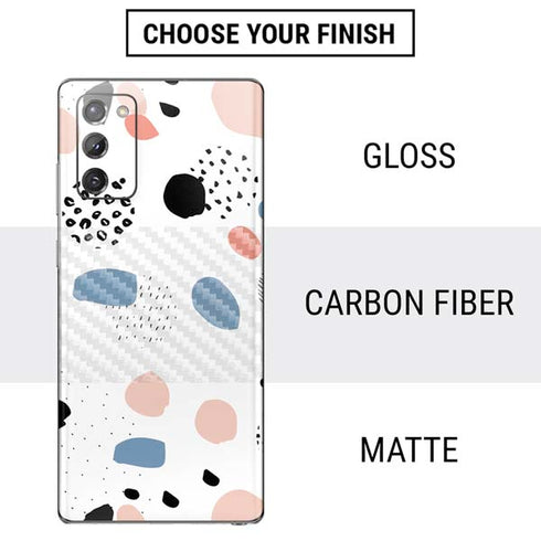 Patterned Dots Galaxy Note20 5G Skin
