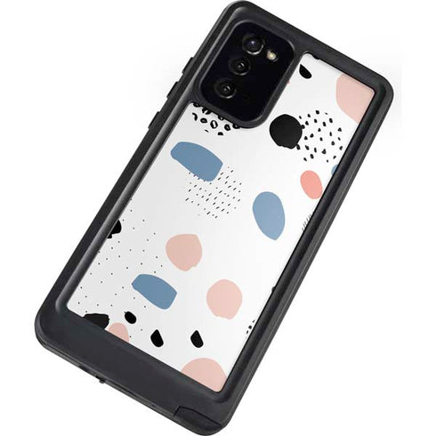 Patterned Dots Galaxy Note20 5G Waterproof Case