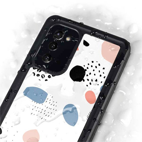Patterned Dots Galaxy Note20 5G Waterproof Case