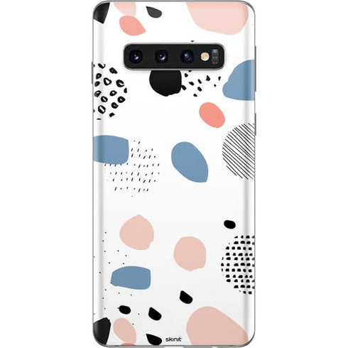 Patterned Dots Galaxy S10 Skin