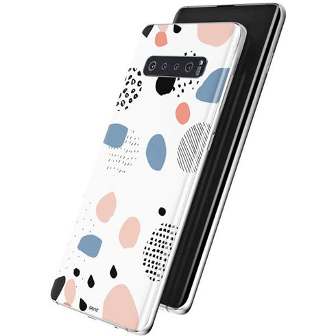 Patterned Dots Galaxy S10 Skin