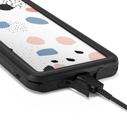 Patterned Dots Galaxy S20 Waterproof Case