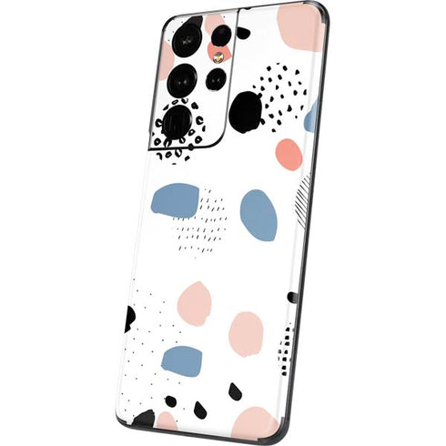 Patterned Dots Galaxy S21 Ultra 5G Skin