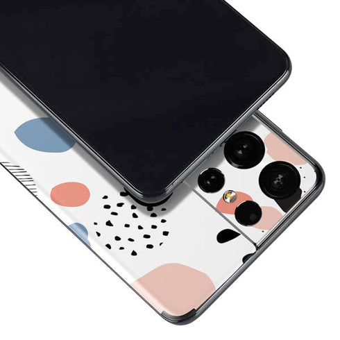 Patterned Dots Galaxy S21 Ultra 5G Skin