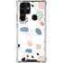 Patterned Dots Galaxy S22 Ultra Clear Case