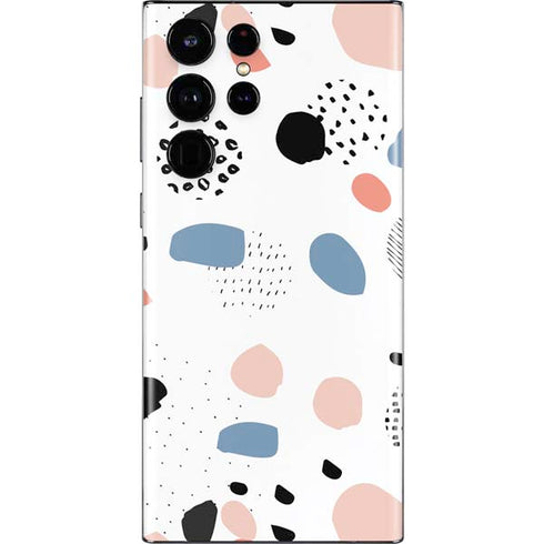 Patterned Dots Galaxy S22 Ultra Skin