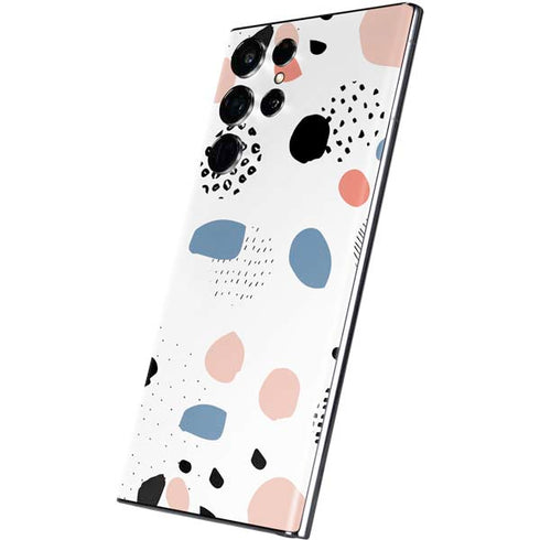 Patterned Dots Galaxy S22 Ultra Skin