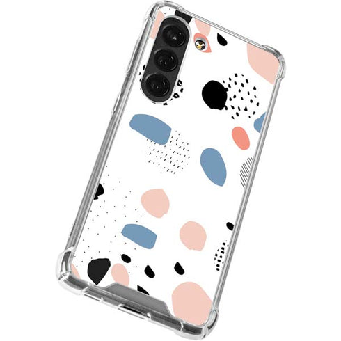 Patterned Dots Galaxy S23 Clear Case