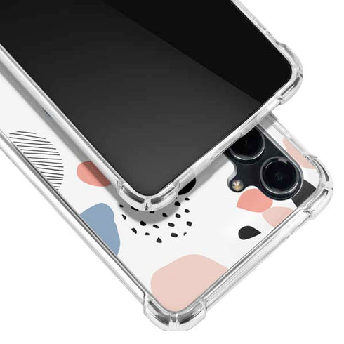 Patterned Dots Galaxy S23 FE Clear Case