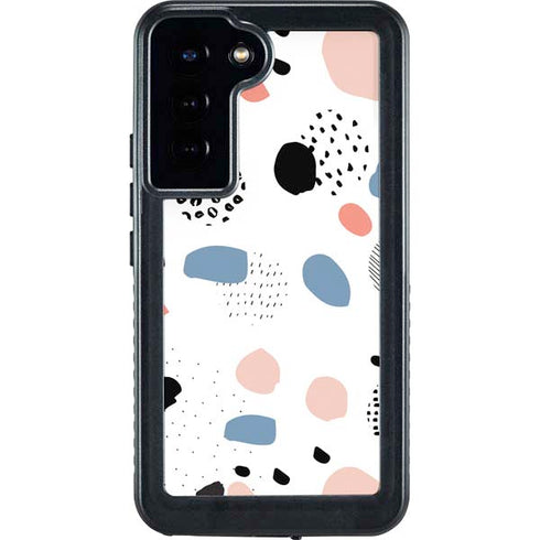 Patterned Dots Galaxy S23 Plus Waterproof Case