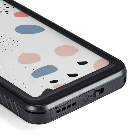 Patterned Dots Galaxy S23 Waterproof Case