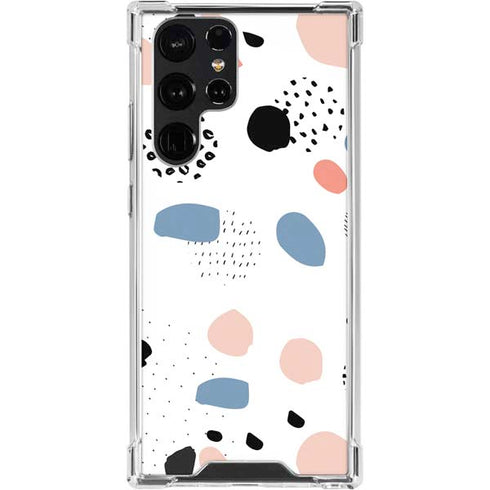 Patterned Dots Galaxy S24 Ultra Clear Case