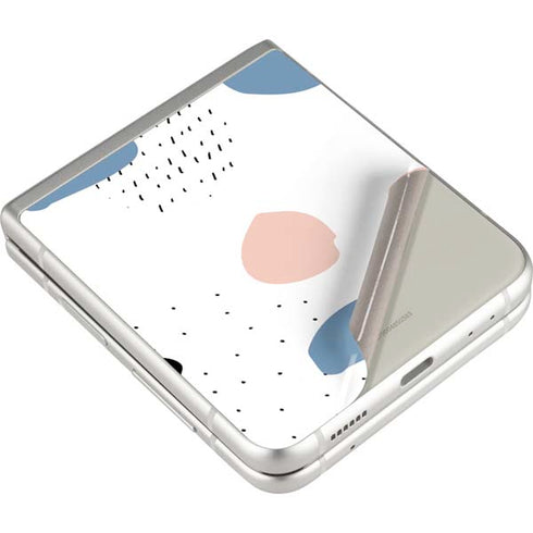 Patterned Dots Galaxy Z Flip3 5G Skin