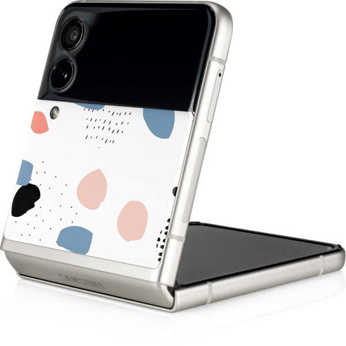 Patterned Dots Galaxy Z Flip3 5G Skin
