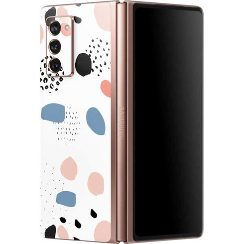 Patterned Dots Galaxy Z Fold2 5G Skin