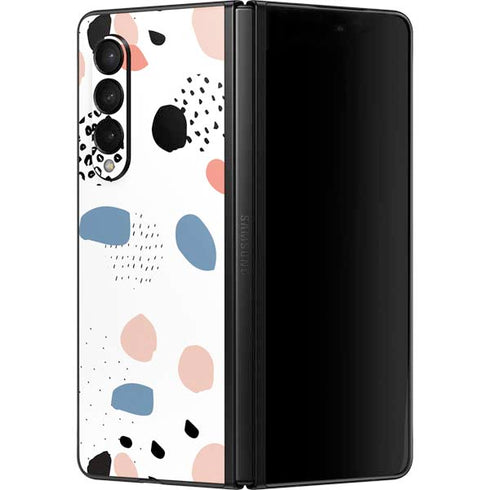 Patterned Dots Galaxy Z Fold3 5G Skin