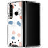 Patterned Dots Galaxy Z Fold4 5G Clear Case