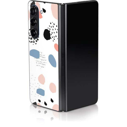 Patterned Dots Galaxy Z Fold5 5G Skin