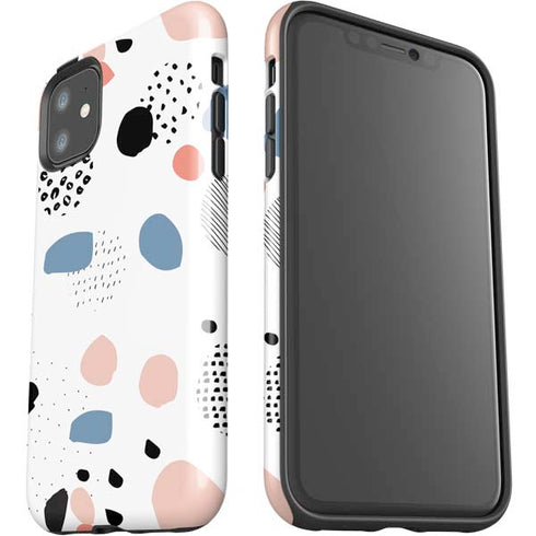 Patterned Dots iPhone 11 Impact Case