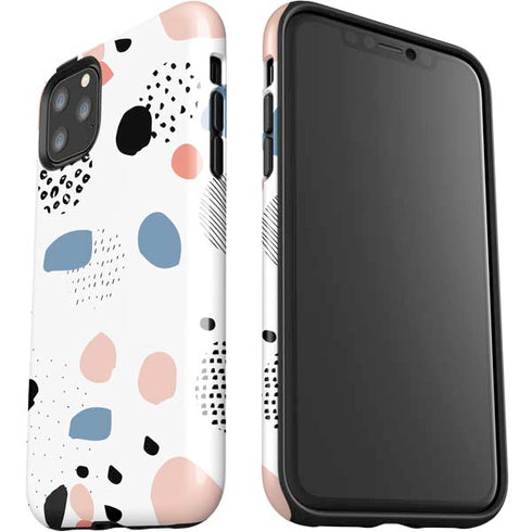 Patterned Dots iPhone 11 Pro Max Impact Case