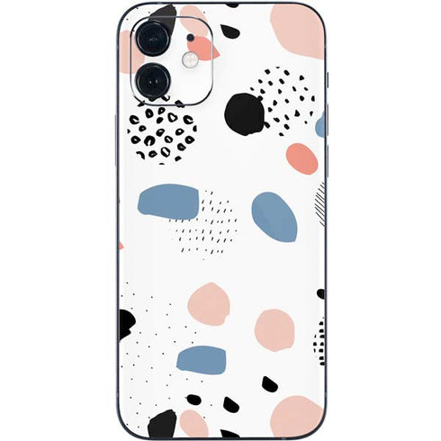 Patterned Dots iPhone 12 Mini Skin