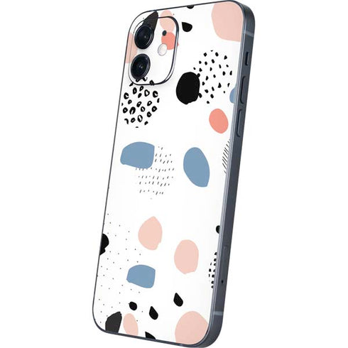 Patterned Dots iPhone 12 Mini Skin
