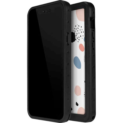 Patterned Dots iPhone 12 Mini Waterproof Case