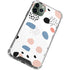 Patterned Dots iPhone 12 Pro Max Clear Case