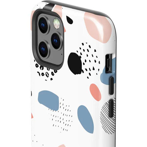 Patterned Dots iPhone 12 Pro Max Impact Case