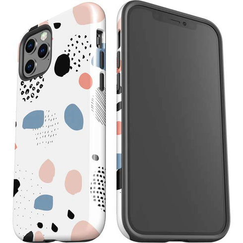 Patterned Dots iPhone 12 Pro Max Impact Case