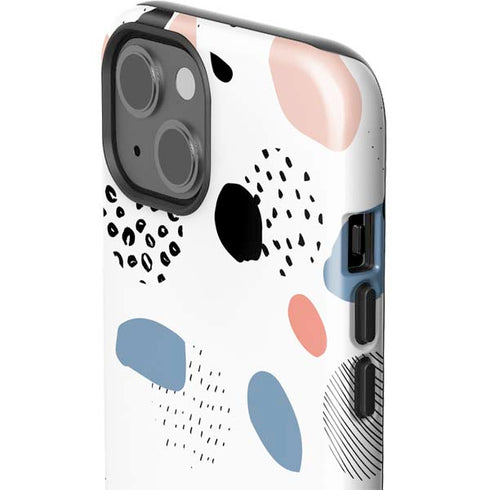 Patterned Dots iPhone 13 Impact Case