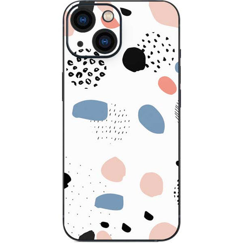 Patterned Dots iPhone 13 Mini Skin
