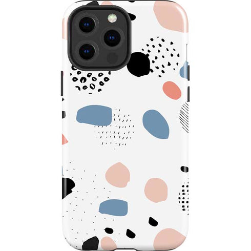 Patterned Dots iPhone 13 Pro Max Impact Case