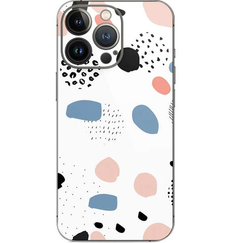 Patterned Dots iPhone 13 Pro Skin