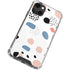 Patterned Dots iPhone 14 Plus Clear Case