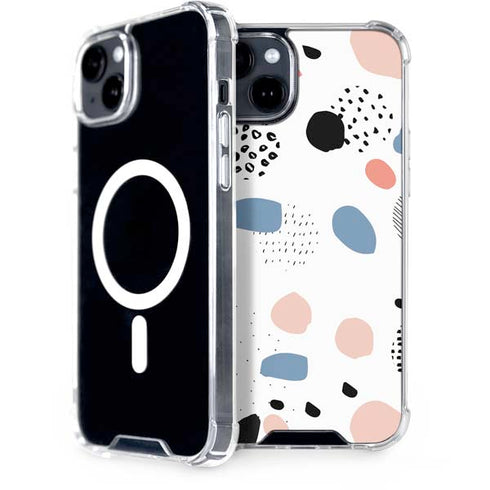 Patterned Dots iPhone 14 Plus MagSafe Case