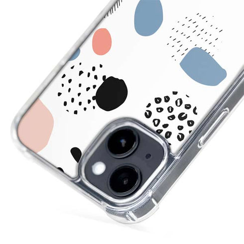 Patterned Dots iPhone 15 Plus MagSafe Case