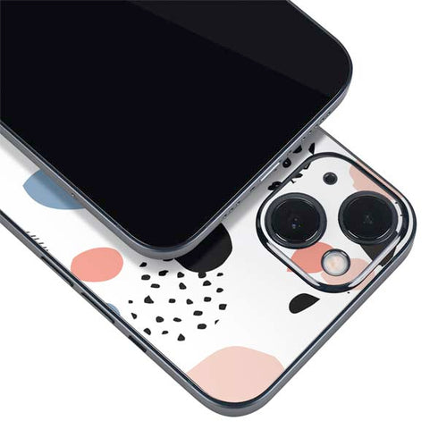 Patterned Dots iPhone 14 Plus Skin