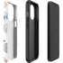 Patterned Dots iPhone 14 Pro Impact Case