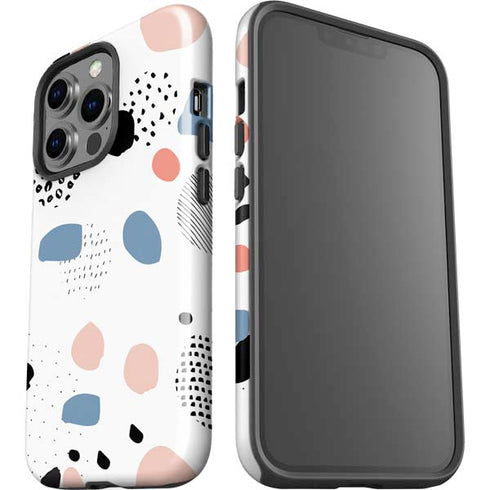 Patterned Dots iPhone 15 Pro Impact Case