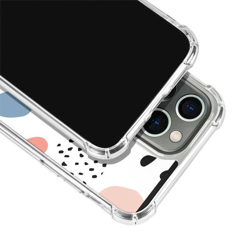 Patterned Dots iPhone 15 Pro Max Clear Case