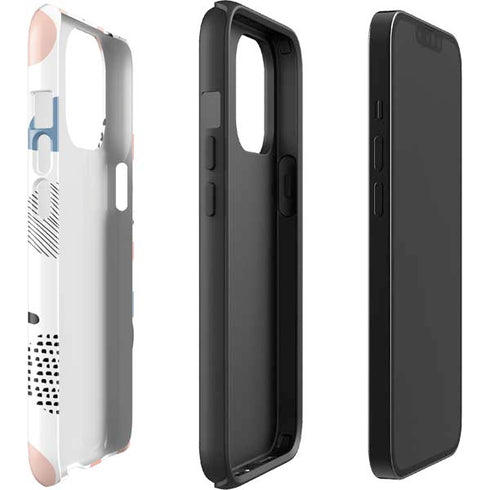 Patterned Dots iPhone 15 Pro Max Impact Case