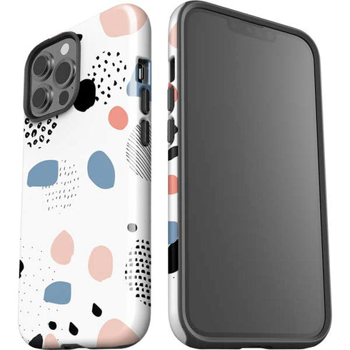 Patterned Dots iPhone 15 Pro Max Impact Case