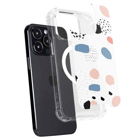 Patterned Dots iPhone 15 Pro Max MagSafe Case