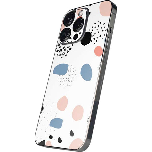Patterned Dots iPhone 14 Pro Max Skin