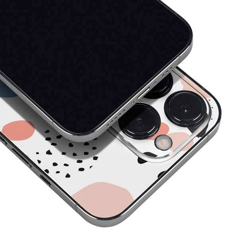 Patterned Dots iPhone 15 Pro Skin