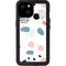 Patterned Dots iPhone 15 Plus Waterproof Case